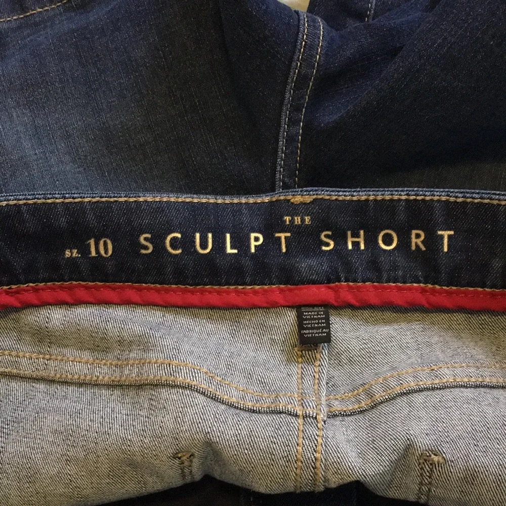 WHBM | The Sculpt Short High-Rise Denim Shorts